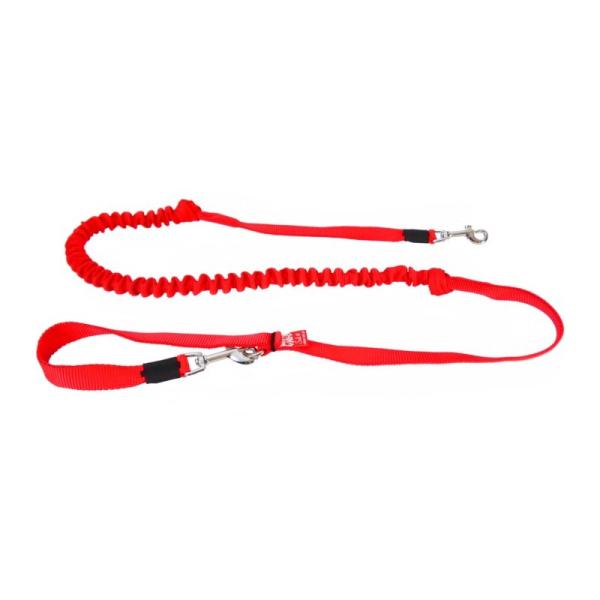 Bungee Leine 2K kleine Hunde Welpen Rot